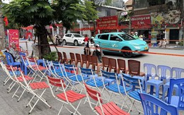 Công an Hà Nội dẹp bỏ tình trạng bán ghế giữ chỗ xem diễu binh, diễu hành A80