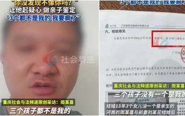 Kết hôn 13 năm, người đàn ông sụp đổ khi biết 3 đứa con gái không phải của mình, 'kẻ thứ 3' ngay bên cạnh