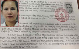 Đã bắt "chủ hụi online" Giang Hồng Ngọc