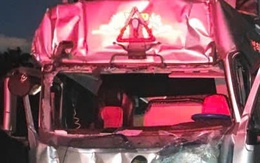 Kinh hoàng 2 xe đầu kéo tông nhau trên đường cao tốc, tài xế thiệt mạng