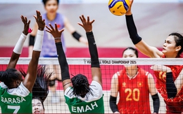 Bóng chuyền nữ Việt Nam bị trừ điểm nặng