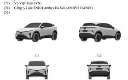 VinFast đăng ký bản quyền kiểu dáng mẫu SUV mới