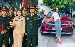 Nữ nghệ sĩ đình đám là thượng úy công an, sở hữu nhiều bất động sản, xe sang, được chồng cưng chiều