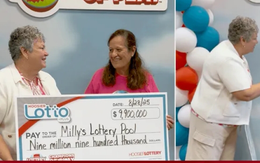 Trúng độc đắc 258 tỷ đồng, người phụ nữ chia cho 4 đồng nghiệp cũ