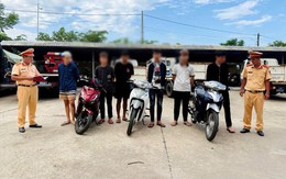 Nhóm thiếu niên ở Huế mang hung khí chạy xe lạng lách, gây tai nạn rồi bỏ chạy
