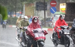 Từ chiều tối nay, miền Bắc đón mưa rất lớn