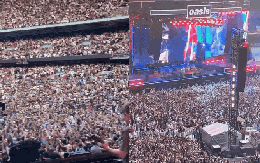 Kinh hoàng 1 khán giả ngã tử vong tại concert nhóm nhạc huyền thoại