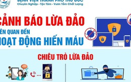 Sở Y tế TP HCM cảnh báo "nóng" về một hành vi lừa đảo tinh vi