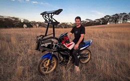 Kejashi Tilt Rotor: Chiếc xe máy 'điên rồ' với cánh khí động học nghiêng, tham vọng thay đổi cách vào cua