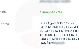 Nhiều ngân hàng chi trả hơn 1.100 tỉ đồng quà tặng 100.000 đồng cho người dân