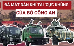 Choáng ngợp trước dàn khí tài 'khủng' nhất từ trước tới nay của Bộ Công an