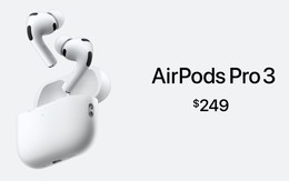 Apple AirPods Pro 3 ra mắt: Tai nghe có cảm biến đo nhịp tim, dịch trực tiếp và chống ồn "đỉnh nhất thế giới", giá gần 6,6 triệu đồng