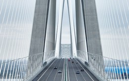 Đột phá chưa từng có của Trung Quốc: Dùng công nghệ ‘không cần’ con người xây siêu cầu dây văng lập 3 kỷ lục thế giới, riêng móng cao bằng toà nhà 24 tầng