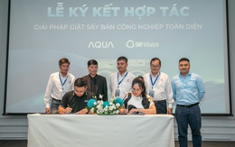 AQUA Việt Nam và bước tiến mới: Tấn công thị trường máy giặt sấy bán công nghiệp