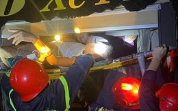 Tai nạn liên hoàn trên cao tốc La Sơn - Túy Loan, nhiều người bị thương