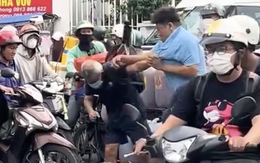 Xác minh video người đàn ông đánh cụ ông ở giao lộ trung tâm TP HCM
