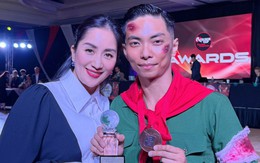 Khánh Thi bật khóc khi Phan Hiển giành huy chương thế giới đầy vẻ vang, tạo hình chiến sĩ yêu nước gây sốt MXH!