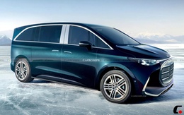 Mercedes-Benz V-Class sắp thêm bản thuần điện: Có màn hình to như GLC vừa ra mắt, ti vi 4K ở phía sau, chạy 500km không cần sạc