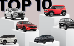 Top 10 ô tô bán chạy nhất tháng 8/2025: VinFast không để các đối thủ kịp thở, chỉ có 1 mẫu sedan leo top