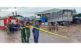 Xe tải lao vào chợ làm 12 người thương vong: Thông tin mới nhất