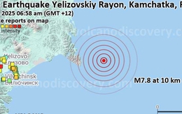 Nga hứng động đất mạnh kèm cảnh báo sóng thần