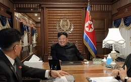 Chủ tịch Triều Tiên Kim Jong Un đi tàu hỏa đến Trung Quốc