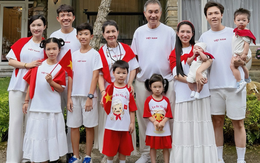 Đại gia đình 4 thế hệ nhà Minh Nhựa hưởng ứng đại lễ 2/9: Bất ngờ nhất là nhan sắc của "cụ ngoại" - phu nhân ông trùm ngành nhựa