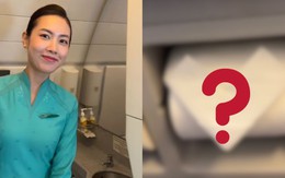 Nữ tiếp viên Vietnam Airlines làm món quà độc lạ trong buồng vệ sinh khiến ai cũng “không nỡ xài"