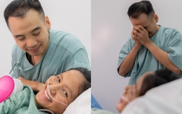 Hoa hậu H'Hen Niê sinh con gái đầu lòng, chồng "khóc như mưa" trong phòng sinh