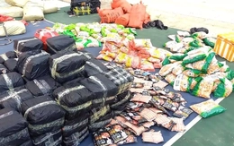 Phát hiện xe khách chở 3 tấn thực phẩm đông lạnh không rõ nguồn gốc