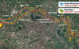 Đại lộ 300.000 tỷ đồng tại Hà Nội dự kiến khởi công trong năm 2026 có gì đặc biệt?