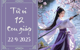 Tử vi 12 con giáp hôm nay ngày 22/9/2025: Dậu vận đỏ, Thìn hao tài