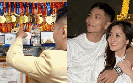 Phan Hiển khoe kho "vàng" vô giá cùng Khánh Thi nhưng xem đến cuối ai cũng bật cười vì một hành động