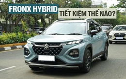 Test thực tế cả tắc đường cho thấy Suzuki Fronx hybrid tiết kiệm hơn bản xăng thế nào: Đạp ga không nể nang, 400km để ra thêm bát phở