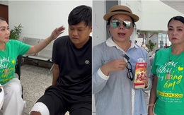 Nữ NSƯT từ Mỹ về bỏ 12 triệu giúp hai bé bỏng nặng, nói rõ một việc