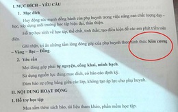 Lan truyền văn bản phụ huynh ủng hộ 20 triệu được vinh danh hạng kim cương: Hiệu trưởng lên tiếng bất ngờ