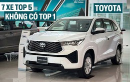 4 hãng này góp nhiều xe nhất trong top 5 CCA 2025: Toyota áp đảo về lượng, VinFast, Honda có mẫu ở nhiều hạng mục