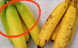 Mua chuối, cứ học thuộc mẹo này là biết ngay chuối chín tự nhiên hay tẩm hóa chất