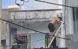 Cháy nhà cao tầng ở TPHCM, 6 người được giải cứu