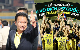 Hà Nội FC liên tiếp vô địch: Cái tâm, cái tầm của bầu Hiển!