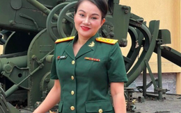 Nữ NSND từng là thợ may, giờ mang quân hàm Thượng tá