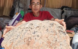 Đào đất hơn 10 tiếng, người đàn ông phát hiện vật thể lạ nặng tới 423 kg khiến giới khoa học kinh ngạc
