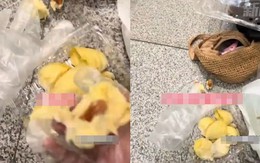 2 hành khách phải ăn sạch 3,5kg sầu riêng trong 10 phút trước chuyến bay: Chỉ có thể thốt lên 1 câu sau "khoảnh khắc sụp đổ"