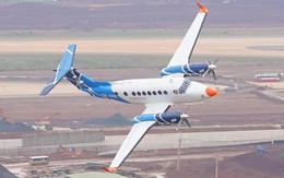 Xem Beechcraft KingAir 300 series bay hiệu chuẩn ở sân bay Long Thành