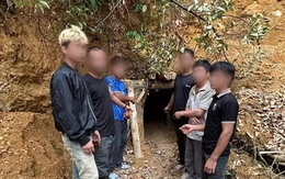 Đột kích, bắt quả tang 7 đối tượng khai thác vàng trái phép ở Đà Nẵng