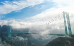 Cận cảnh cây cầu cao nhất thế giới, "chuẩn từng milimet” của Trung Quốc