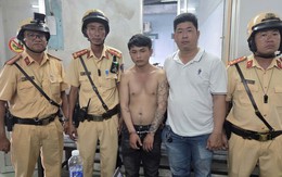 Rượt đuổi nghẹt thở suốt 50 km, hàng chục CSGT khống chế đối tượng trộm ô tô