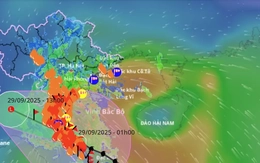 Bão tác động đất liền rất lâu, gió mạnh tiếp tục sáng nay, mưa lớn kéo dài