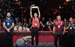 Cơ thủ Đài Loan (TQ) nhận 1,8 tỷ tiền thưởng khi vô địch tại TPHCM