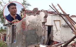 Đau xót cảnh con trai khóc nghẹn bên ngôi nhà đổ sập ở Ninh Bình: Mẹ bị mảng tường đè vào khi đang ngủ